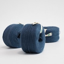 [뜨개마루] 예고은 삼베실(Hemp) 천연삼베실 친환경 수세미, 8. 블루(쪽염색), 1개