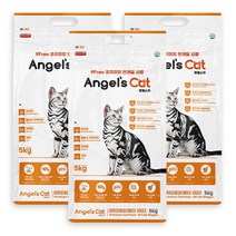 엔젤스캣 전연령 닭고기&연어 고양이사료 5kg 10kg 17kg 3종, 10kg(5kgx2개)