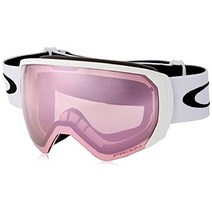 스키 스노보드 스노우보드 고글 7110 Matte 오클리Black Prizm Torch Iridium ONE SIZE, 매트 화이트   프리즘 하이 핑크 이리듐