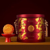 kirahosi 키라호시 중국식품 Daoxiangcun 월병 선물 상자 달걀 노른자 연 5알 팥소 충전 광둥식 멀티 맛 중추절 장로 단체 구매 선물 77DH7271, 보여진 바와 같이, [세레이어주석선물상자]가을로얄선물800g