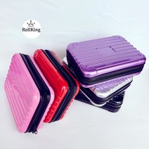 [미쏠]미용 가위집 뷰티박스 캐리어 중간사이즈 5컬러 택1, 핑크