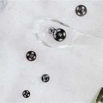 릴리패브릭 [Gondola]스냅단추(흑니켈)-4종[택1], 8mm