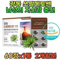 광동 쏘팔메토쎈 로르산 쏘팔매 홍삼 흑마늘 아연 아버지 반뇨 남성 아버님 중장년 남성영양제 쏘팔메토 잦은소변 개선 생신선물 운동 지구력 쏘팔매토 중년 선물 스테미나 남자 활력제