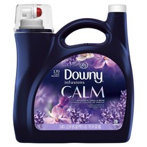 Downy Infusions 다우니 인퓨전 세탁 섬유유연제 대용량 캄 라벤더 바닐라빈 170회분 115Fl.oz(3.4L)