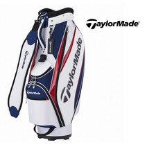 테일러메이드 트루 라이트 캐디백 TD271, 화이트/네이비/레드