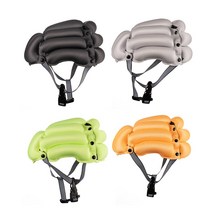 초경량 휴대용 자전거 포켓헬맷 접이식 킥보드 안전모 Pocket Helmet, 연두색(프리사이즈)