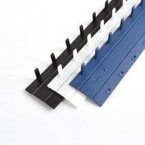 플라스틱링 제본기용 스트립 250~300p 보고서표지 간편한 책제본표지 제본보호 페스티발 책표지 서류정리, 1개, 검정