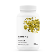 쏜리서치 비타민 K 60캡슐 x 3병 Thorne Vitamin K, 60정, 3개