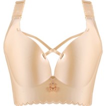 숯불착화기 꼬치구이기계 일회용석쇠 미니화로 화로구이 밴디지 푸시 업 브래지어 여성용 34-52 C D E 플러, 01 Beige