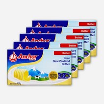 앵커버터 454g X 5개 (아이스박스 별도), [5개입]앵커 무염버터 454g_유크림100%