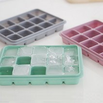 파스텔 실리콘 아이스몰드 15구 얼음틀 4color 실리콘 아이스트레이