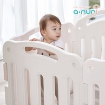 아누리 일반 베이비룸 아기울타리 아기안전가드 2p, 70가드2p_그레+화이