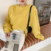 [몬말리] 심플 오버핏 무지 티셔츠 10942