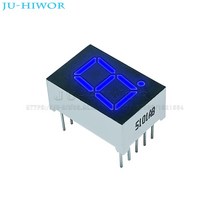 LED 전광판 모듈 간판 엘리베이터 광고10pcs 0.5 인치 10 핀 5101AB 1 비트 자리 7 세그먼트 파란색 LED 디, 한개옵션1, 02 0.56inch C-A