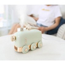 미니 휴대용 탁상용 인테리어 가습기, 미니기차 가습기 핑크