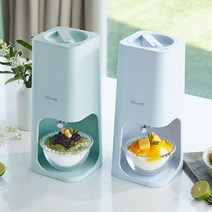 위즈웰 설레임 눈꽃빙수기 우유빙수 빙삭기계 팥빙수 WB800, 모델선택:WB800G(그린) 단품