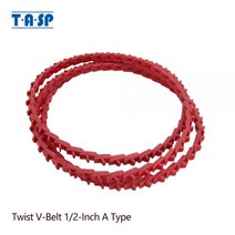 컨베어 TASP 컨베이어 벨트 12.7x1200mm 파워 드라이브 트위스트 V-벨트 조정 가능한 링크 액세서리 목공, 01 1200mm(4-Feet)_01 1 개