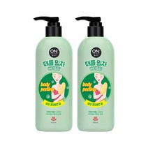 온더바디 때를밀자 바디필링 500ml x2개
