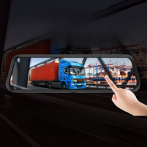 화물차 블랙박스 3채널 트럭 탑차 자동차 버스 4채널, 패키지 3, 검은 색