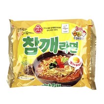 출출할때 오뚜기 참깨라면 115g 봉지라면 사무실 회사 직장 학생 간식 식사대용 시원한국물, 단품