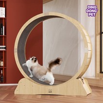 딩동펫 반려동물 익사이트 우드 고양이 캣휠, 익사이트 우드 캣휠 S