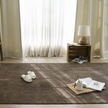 벨기에 유럽 친환경인증 단모 수입 카페트 (160x240cm) (브라운), 본품