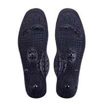 발이 편한 지압 신발 깔창 슬리퍼 건강 구두, 본상품선택, L_검정