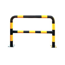 스틸 U볼라드 B형 76파이(앙카식) / 안전가드레일 안전바 바리케이트, L1200