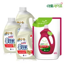 아토세이프 다운워시 점퍼 패딩 이불 전용세제 구스 1.13L 3개+액체 세탁 세제 1.8L 1개, 단품