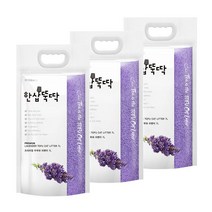 한삽뚝딱 프리미엄 고양이 두부모래 라벤더 7L x3개