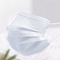 [face mask] 3중필터 일회용 마스크 50장(흰색), 1개, 50매입