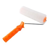 9 인치/23cm 라텍스 바닥 자체 레벨링 스크 리드 스파이크 롤러 브러시 페인트 롤러, 없음, 1개