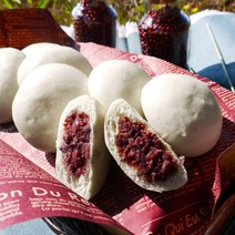 [이옥래] 강원도 전통 안흥 찐빵 10입 x 6팩 골라담기(흰찐빵/흑미찐빵/단호박찐빵), 흰찐빵 60개입(10개입 x 6팩)