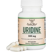 Double Wood Uridine 더블우드 우리딘 300mg 60캡슐, 60정, 1개