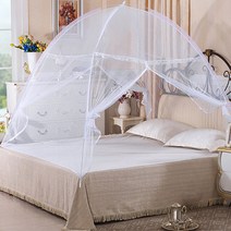원터치 침대 모기장 모기장텐트 바닥일체형 방충망 창문 텐트 완벽차단