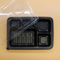 AJ 5칸 돈가스용기 200개 SET 5칸 돈까스 포장용기