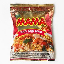 마마 팟 키 마오 60g 태국라면 팟키마오, 1개