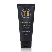 오네이처 119 노워시 헤어팩 200ml, 4개