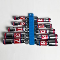 TOSKO 롱비트소켓 국산 육각 렌치 임팩 임팩용 드릴 너트 롱복 7mm ~ 19mm, 선택.11 - 7mm~19mm 각1개씩SET