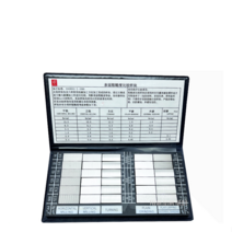 표면 모델 세트 거칠기 측정기 대비 세트 밀링 엔드, 노트북 - 평면 연삭