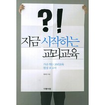 지금 시작하는 교리교육:가슴 뛰는 교리교육 현장 보고서, 지평서원