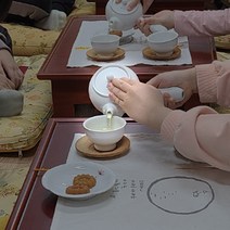 유아다례 교육용 어린이집 전통다기 차교육 유치원 다기세트