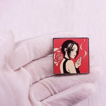 예쁜 나나 오사키 금속 배지 애니메이션 피규어 옷깃 핀 의류 배낭 장식