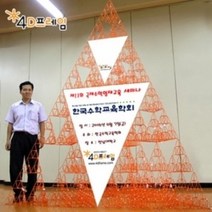 4D프레임 시에르핀스키삼각형(이등변5단계), 단품