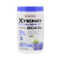 싸이베이션 Scivation Xtend 하이드라스포트 BCAA 블루라즈베리맛 파우더 345g, 블루 라즈베리 345g