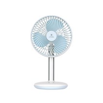 뮤트 미니 무선 USB 선풍기 6인치 SMA-MF60 화이트 BLDC모터 저소음 회사용 충전용 소형 탁상용 선풍기