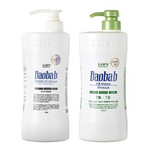 바오밥 헤어 트리트먼트 1000g + 건성샴푸/지성샴푸 1000g[29026344], 건성세트 트리트먼트 + 건성샴