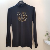 디즈니골프여성스판좋은약기모목라운드티셔츠