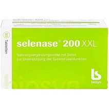 셀레나제 200XXL 셀레늄 온가족 건강식품 독일직배송, 5box