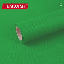 스튜디오 배경지 배경 배경전 쎌프 스튜디오 시트지 커튼Tenwish 2x3 미터 크로마 키 녹색 화면 사진 비디오 라이브 부직포 블랙 화이트, 초록, 02 green_01 2x1meter